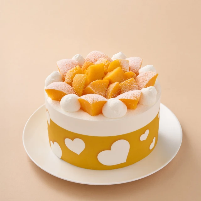 橘村屋 [8吋]水蜜桃鮮奶油蛋糕