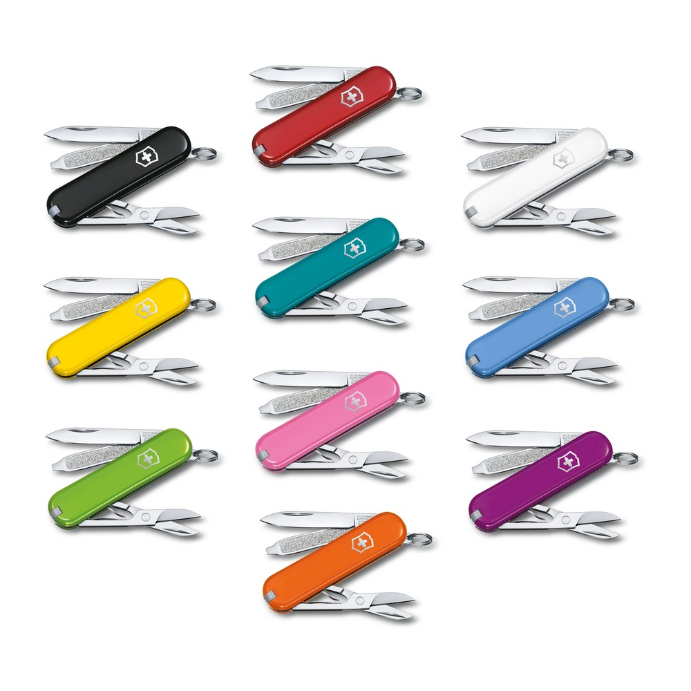 【VICTORINOX 瑞士維氏】Classic SD 瑞士刀/7用/58mm(0.6223.G)
