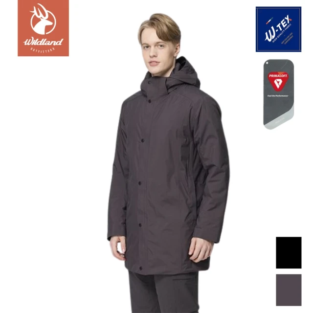 Hush Puppies 男裝 外套 素色品牌英文防潑水刺繡