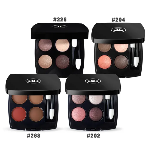 【CHANEL 香奈兒】四色眼影 2g 多色可選(#202/#226/#268)