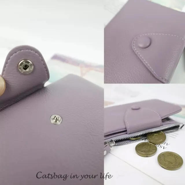 【Catsbag】雙11 柔軟皮革小圓扣掀蓋短夾 女用皮夾 H100062