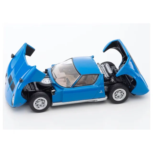 【TOMICA】TOMYTEC  LV  Lamborghini Miura P400 藍(模型車)