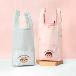 【Norns】櫻桃小丸子雙耳飲料袋(正版授權 防水 折疊式環保飲料提袋)