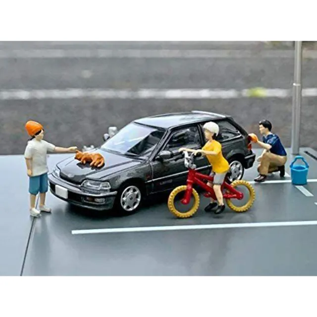 【TOMICA】TOMYTEC  Diocolle 64 #Car Snap 02b Car Wash(模型車)