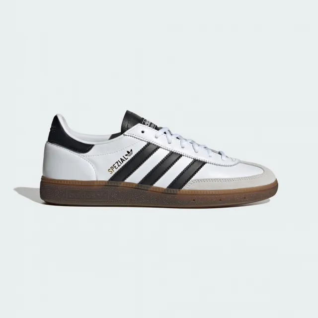 【adidas 愛迪達】休閒鞋 男鞋 女鞋 運動鞋 三葉草 HANDBALL SPEZIAL 白 IE3403