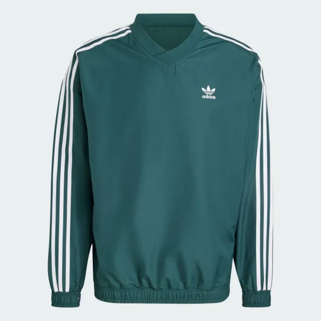 【adidas 愛迪達】運動 休閒 長袖 風衣 男外套 Woven  WB(IZ2462)