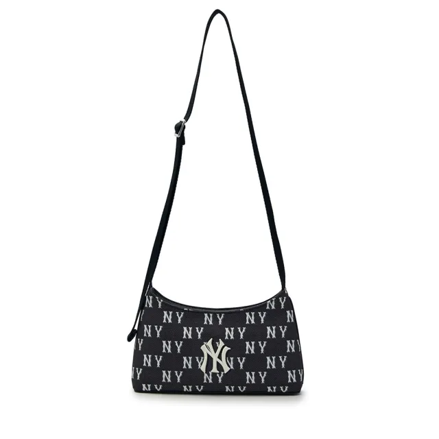 【MLB】斜背包 肩背包 Monogram系列 紐約洋基隊(3ACRM015N-50BKS)