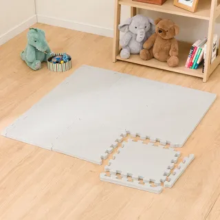 【NITORI 宜得利家居】巧拼地墊 N 9片裝 2CM LGY PZ002(巧拼 地墊 PZ002)