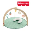 【Fisher price 費雪】木製叢林寶寶健身器(寶寶安撫/嬰兒玩具/彌月禮/新生兒)