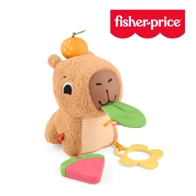 【Fisher price 費雪】安撫小水豚(寶寶安撫/嬰兒玩具/彌月禮/新生兒)