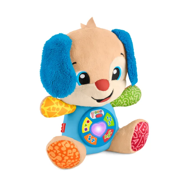 【Fisher price 費雪】智玩聰明小狗-兩色選擇(寶寶安撫/嬰兒玩具/彌月禮/新生兒)