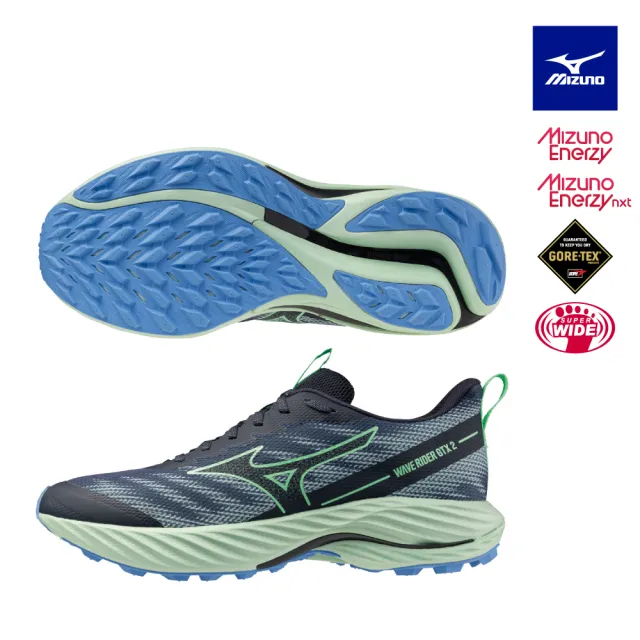 MIZUNO 美津濃】WAVE RIDER GTX 2 男女款慢跑鞋J1GC248051 J1GD248071
