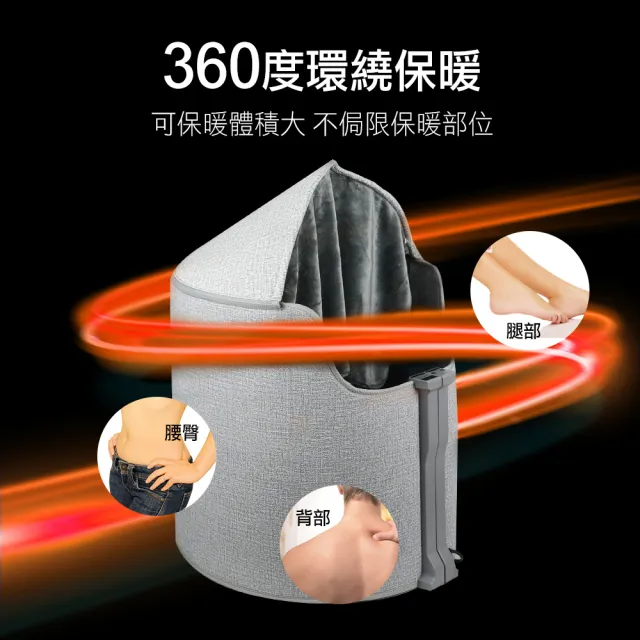 【勳風】智能碳晶石墨烯瞬暖器/乾式足浴機/桑拿屋(HFH-K8922)