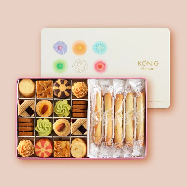 【金格食品】香頌餅乾雪茄捲禮盒12盒組(箱購/伴手禮/餅乾禮盒)