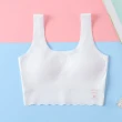 【chiao!Babe 俏寶貝】3件組 少女成長期無鋼圈一體式無痕乳膠內衣(M-L/學生/兒童/三色可選)