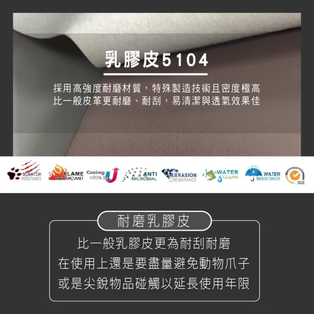 【ASSARI】單人加大3.5尺派爾斯乳膠皮床頭片
