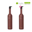 【O’right 歐萊德】沁漾紅茶控油洗髮精1000ml買1送1(momo獨家限定)