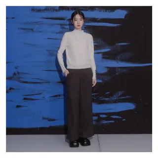 【MO-BO】扭釦設計高領針織內搭