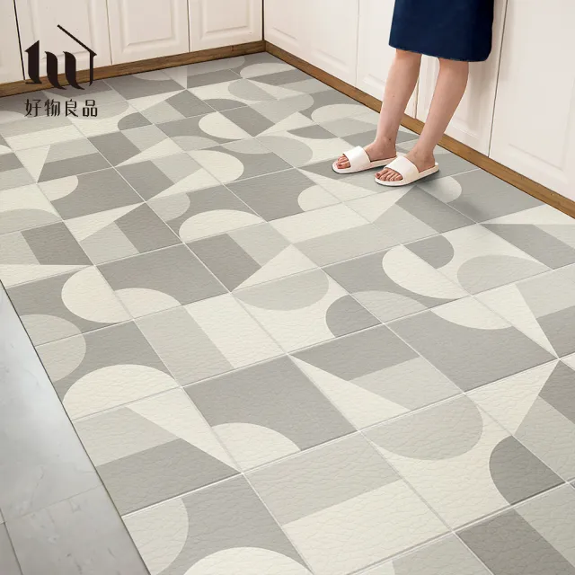【好物良品】120x60cm_自由剪裁PVC仿皮革廚房防水防滑地墊(皮革地墊  居家地墊 兒童地墊 防油)