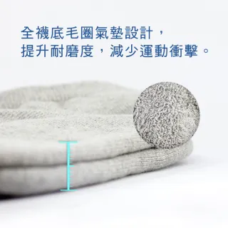【PULO】3雙組 純棉氣墊透氣裸襪(男女襪/裸襪/氣墊襪/運動襪/襪/襪子/隱形襪)