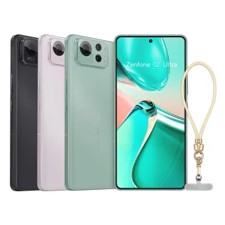 【ASUS 華碩】Zenfone12 Ultra 5G 6.78吋(16G/512G/高通 Snapdragon 8 Elite /5000萬鏡頭畫素)(手腕掛繩組)