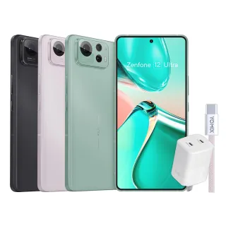【ASUS 華碩】Zenfone12 Ultra 5G 6.78吋(16G/512G/高通 Snapdragon 8 Elite /5000萬鏡頭畫素)(40W快充組)