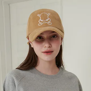 【CHUCUCHU】燈芯絨棒球帽 遮陽帽 可調節 鴨舌帽 高爾夫 老帽 運動帽