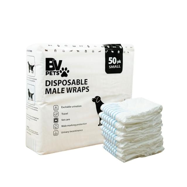 【BV Pets 寵物生活家】寵物禮貌帶 公犬用 單包(公狗禮貌帶/寵物尿布/狗尿布/狗尿褲)