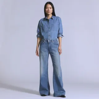 【LEVIS】BLUETAB™ 女款 日本製丹寧牛仔喇叭褲 / 靴型褲 人氣新品 001LA-0001