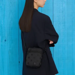 【PORTER INTERNATIONAL】復古圓點SPOT斜背包(黑)