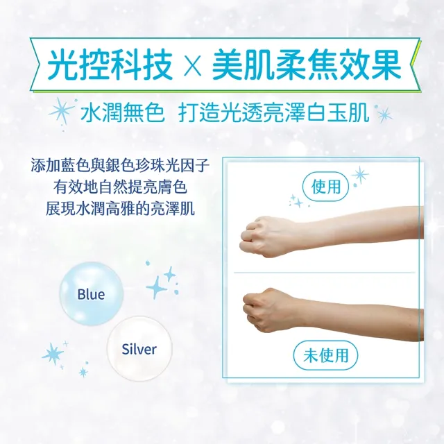 【曼秀雷敦】水潤肌超保濕煥光亮采防曬露(70g)