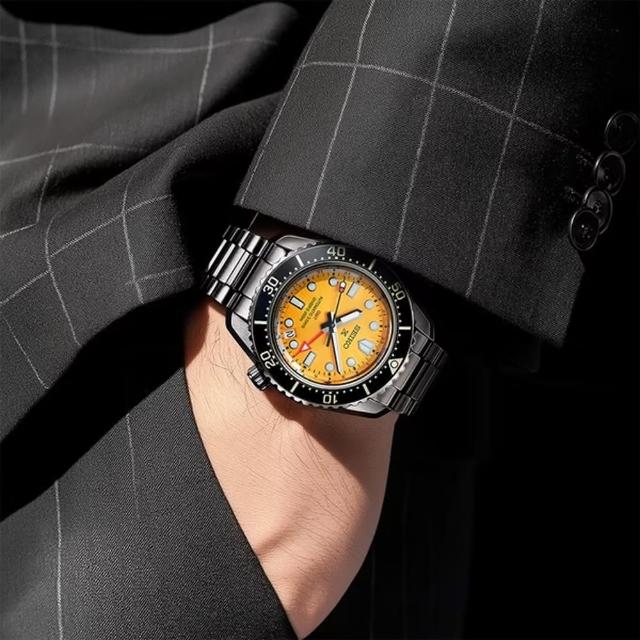 【SEIKO 精工】黑標 PROSPEX 暹羅之夜 三日鍊 GMT 潛水機械腕錶(SPB487J1/6R54-00L0Y)618年中慶