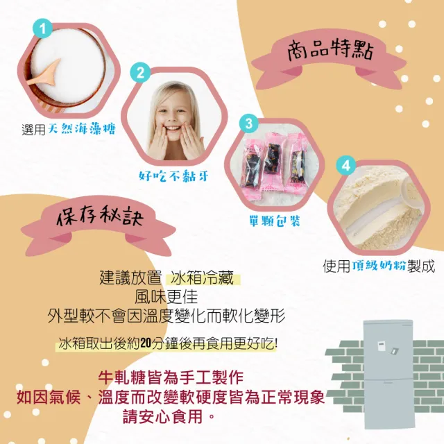 【甜園】法式 純手工 杏仁果牛軋糖 圓滿禮盒x3盒(牛軋糖 堅果 伴手禮 台中必買伴手禮)
