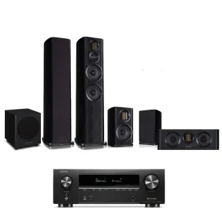 【Denon 天龍】家庭劇院組合(AVR-X1800H+Wharfedale EVO4.4+4.1+4.CS+WH-D10)