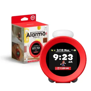 【Nintendo 任天堂】任天堂音響鬧鐘 Alarmo - 電玩(台灣公司貨)