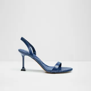 【ALDO】RADIANCE-柔美優雅一字帶高跟涼鞋-女鞋(海軍藍)