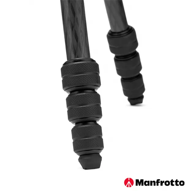 【Manfrotto 曼富圖】Befree Advanced 玄影碳纖維旋鎖三腳架(公司貨)