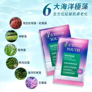 【Beyond Youth 極藻】極藻修護精華面膜4入