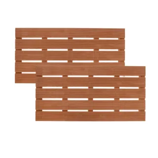 【特力屋】2入組 塑木踏板 45x90x4.7cm