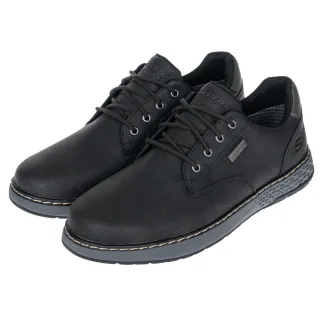 【SKECHERS】男鞋 休閒系列 休閒鞋 GARLAN_WATERPROOF(205234BLK)