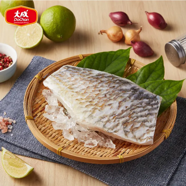 【大成】魚蝦超值7件組｜虱目魚肚x2、鱸魚x2、根島鸚哥魚x1、根島海蝦仁x2(海產 水產 去刺去鱗)