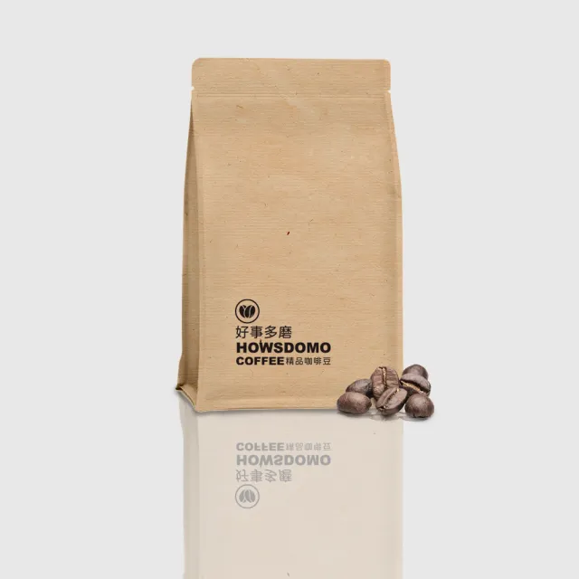 【Howsdomo 好事多磨】黃金曼特寧-精品咖啡豆225gx2包(精品咖啡豆)
