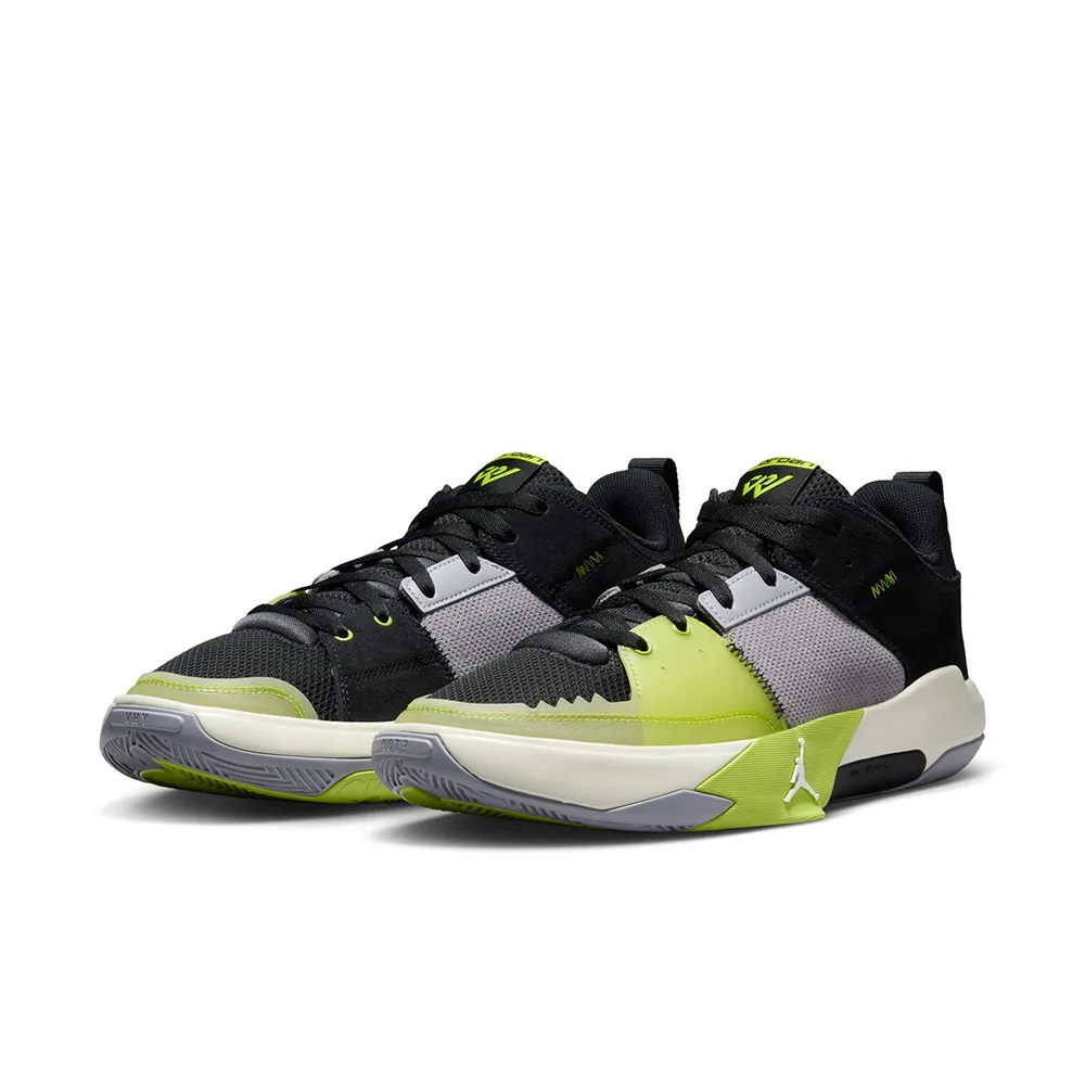 【NIKE 耐吉】籃球鞋 男鞋 運動鞋 包覆 緩震 AJ 喬丹 JORDAN ONE TAKE 5 PF 黑灰黃 FD2336-003(2B3620)