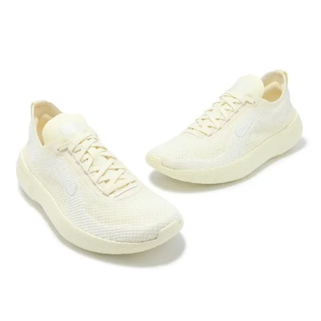 【NIKE 耐吉】慢跑鞋 Wmns Free 2025 女鞋 米白 椰奶色 針織 透氣 緩震 運動鞋(HF2720-101)