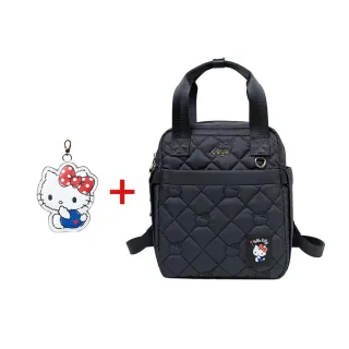 【deya】交換禮物 官方直營 凱蒂hello kitty 奧黛麗赫本抗菌小後背 贈kitty卡套夾(三麗鷗 後背包)