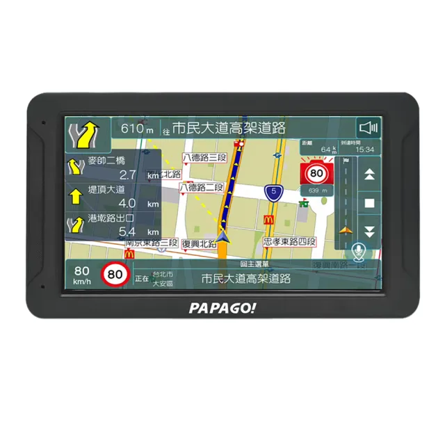 【PAPAGO!】WayGo!880 7吋多功能Wi-Fi聲控導航平板 附32G記憶卡(車麗屋)