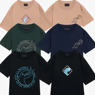 【agnes b.】Sport b. 女裝 Dino恐龍印花T恤(多色)