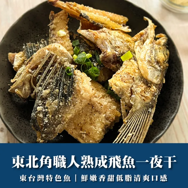 季節限定蘭嶼美食野生飛魚一夜干