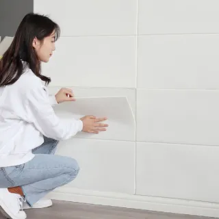 【Jo Go Wu】仿真大理石磁磚貼-36入(60X30cm/地板貼/墻貼/廚房防油貼/衛生間/牆壁裝飾)