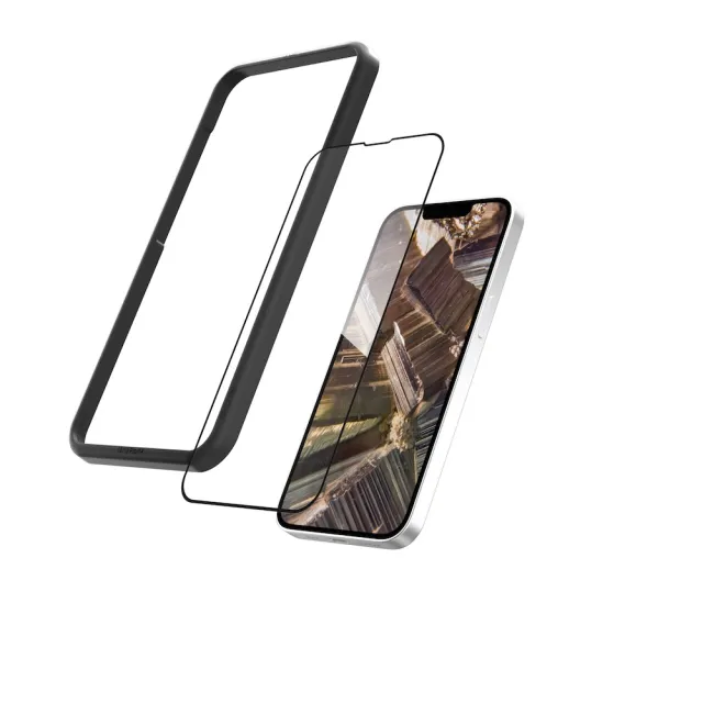 【MAGEASY】iPhone 16e Vetro 9H 鋼化玻璃保護貼(兼容 iPhone 13/13 Pro/14)